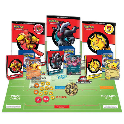 Pokemon 2024 Battle Academy Box [3 Complete Decks Featuring Pikachu, Darkrai & Armarouge]