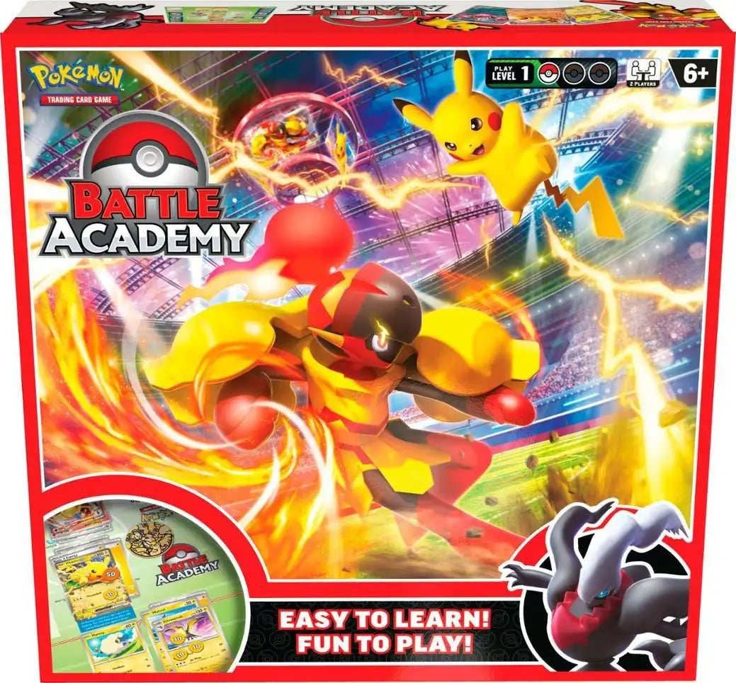 Pokemon 2024 Battle Academy Box [3 Complete Decks Featuring Pikachu, Darkrai & Armarouge]