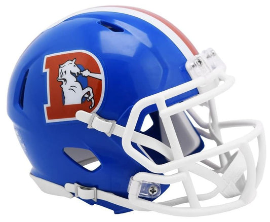 Denver Broncos (1975-96) Riddell Speed Throwback Mini Helmet