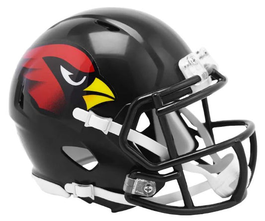 Arizona Cardinals (2024) Alternate Black Riddell Speed Mini Helmet