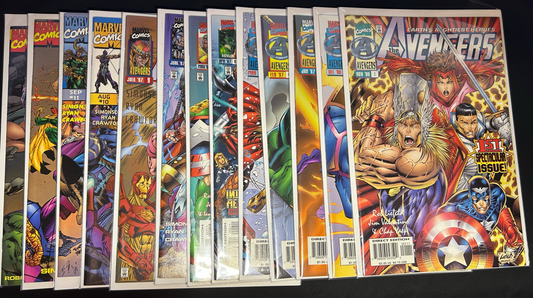 The Avengers Lot of (13) (1996) NM