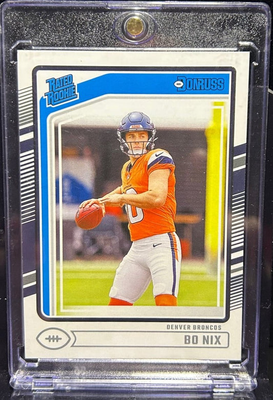 2024 Panini Donruss Bo Nix RC