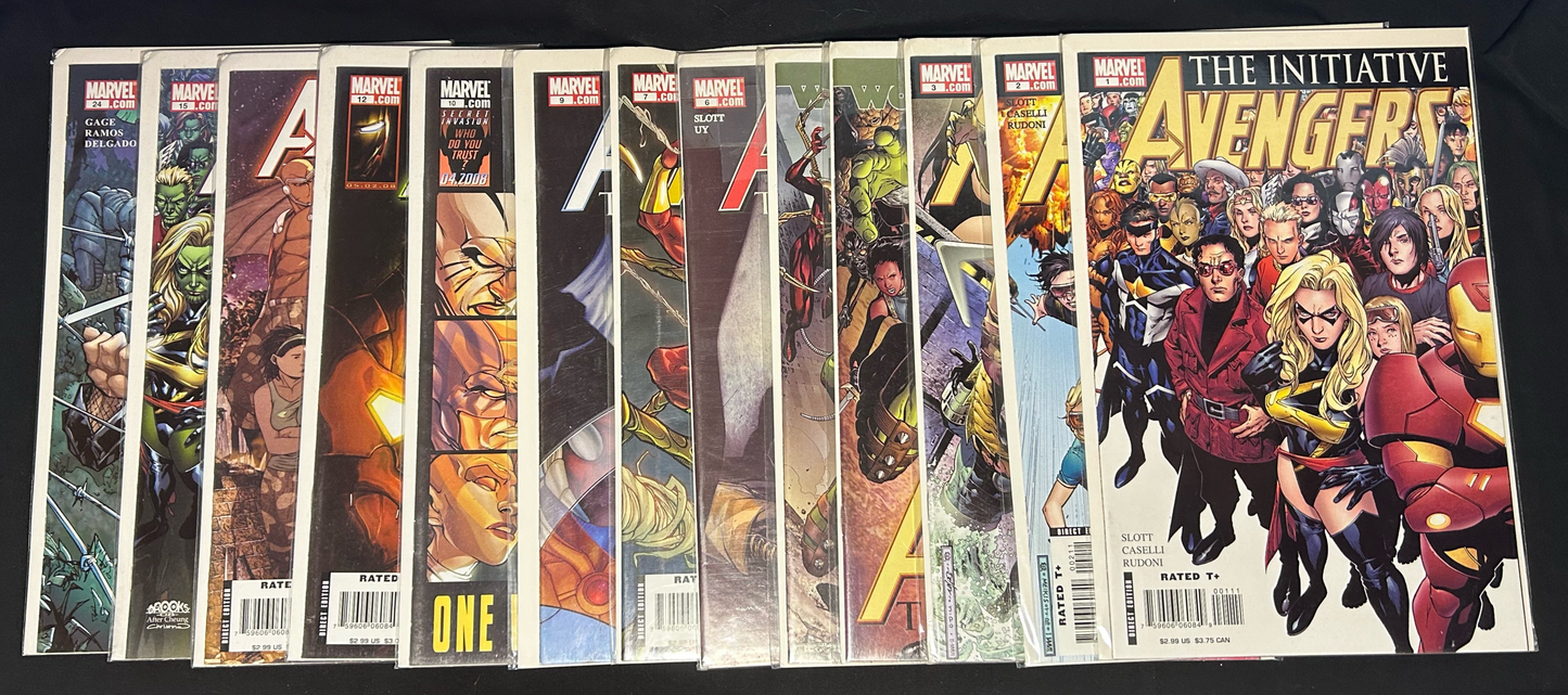 The Avengers: The Initiative Lot of (13)  (2008) F/VF