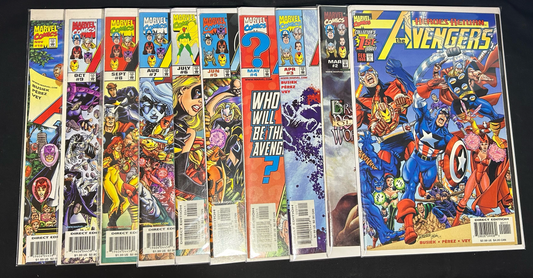 The Avengers Lot of (10)  (1998) VF/NM