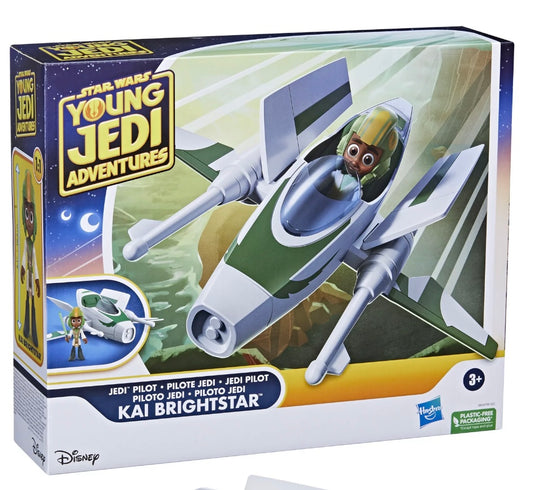 Disney Star Wars Young Jedi Adventures Kai Brightstar Vehicle