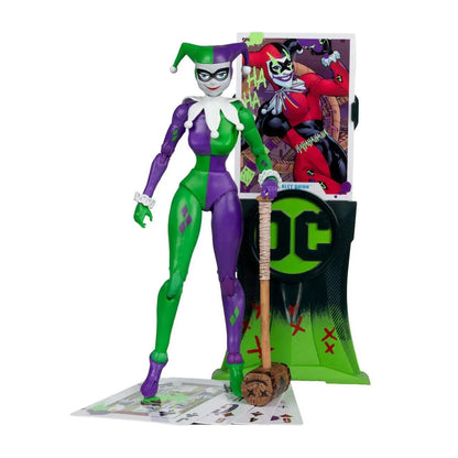 McFarlane Toys DC Multiverse Gold Label Collection Harley Quinn Action Figure [DC Classic, Jokerized]