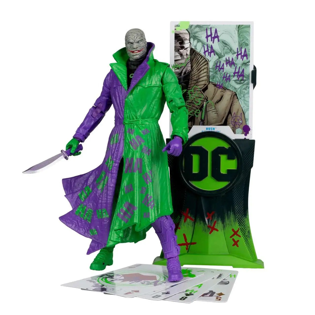 McFarlane Toys DC Multiverse Gold Label Collection Hush Action Figure [Jokerized]