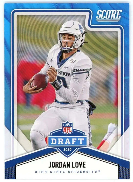 2020 Panini Score NFL Draft Jordan Love NFL-6 Rookie Card