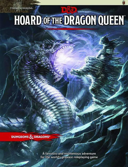 Dungeons & Dragons 5th Edition Hoard of The Dragon Queen Hardcover Roleplaying Adventure