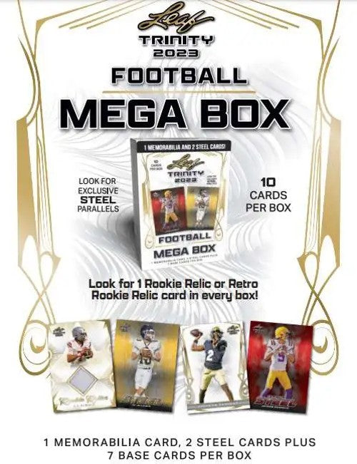 2023 Leaf Trinity Football Mega Box