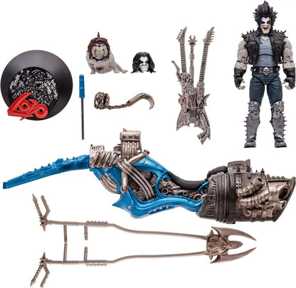 McFarlane Toys DC Multiverse Gold Label Collection Lobo & Spacehog Exclusive Action Figure [with Dawg, Justice League of America]