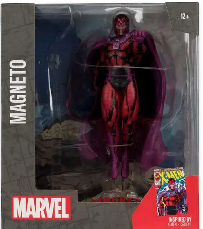 McFarlane Toys Marvel Magneto Posed Figure with Scene [X-Men #1]