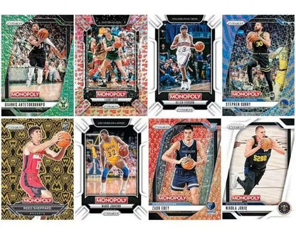 2024-25 & Legends NBA Monopoly Prizm Basketball Booster Box