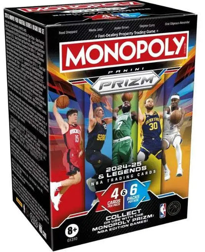 2024-25 & Legends NBA Monopoly Prizm Basketball Booster Box