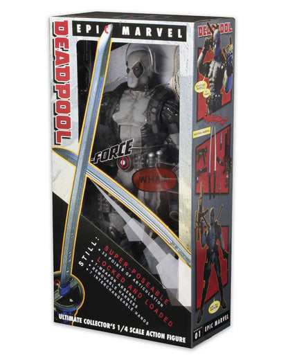 NECA Marvel X-Force Quarter Scale Deadpool Action Figure [X-Force]