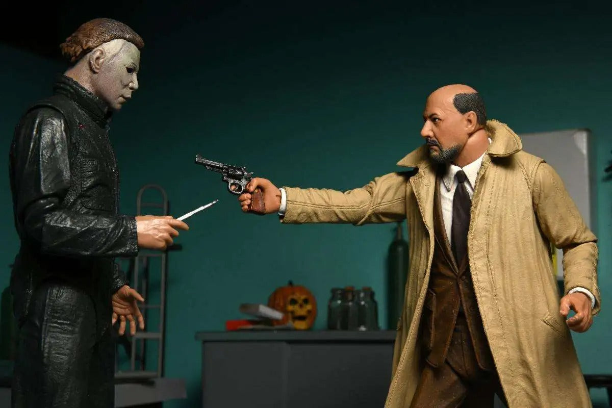 NECA Halloween 2 Michael Myers & Dr Loomis Action Figure 2-Pack [1981]