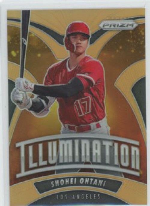 2020 Panini Prizm Baseball Illumination 42/100 Shohei Ohtani I-11 Bronze