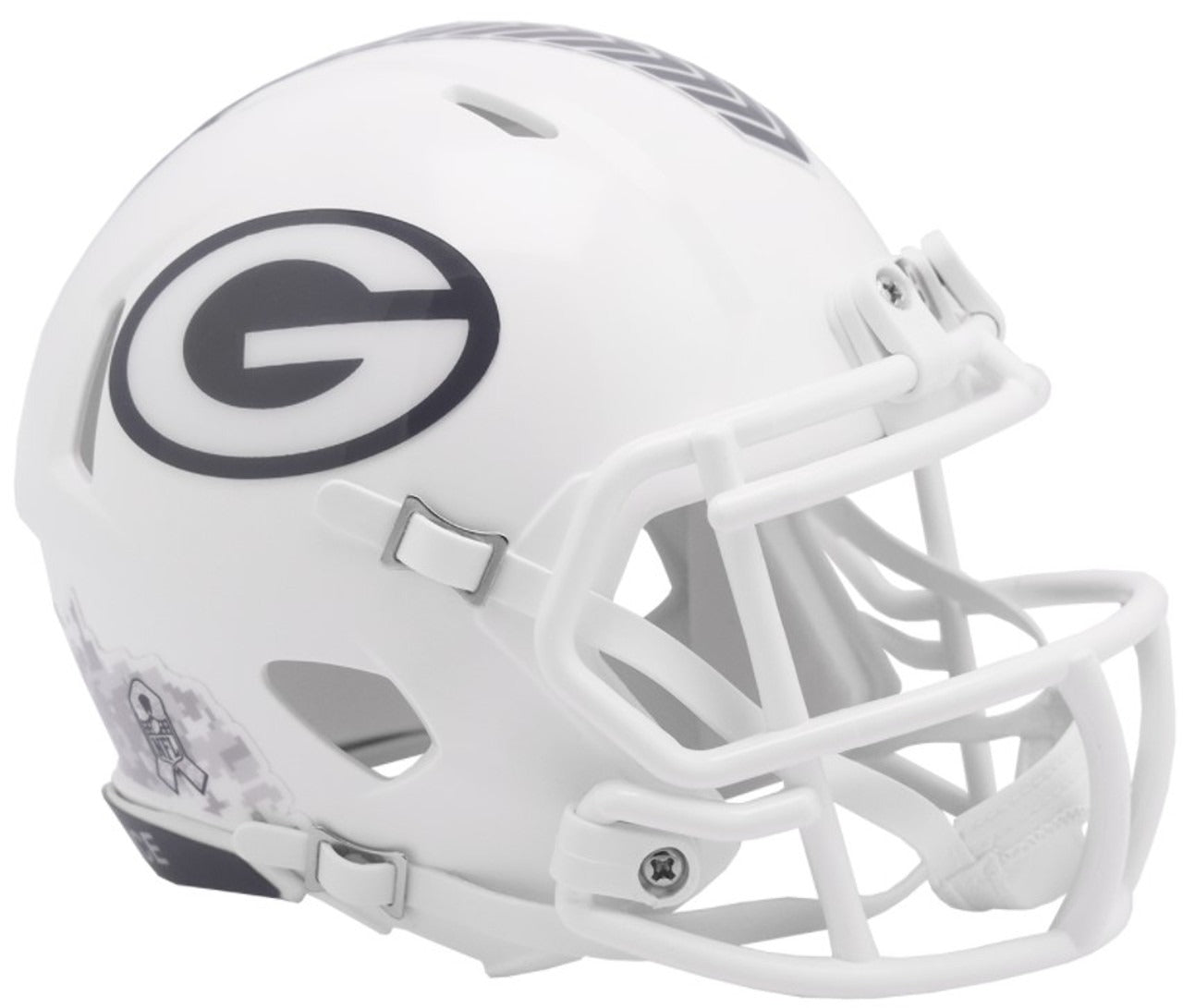 Green Bay Packers 2024 NFL Salute to Service Riddell Speed Mini Helmet