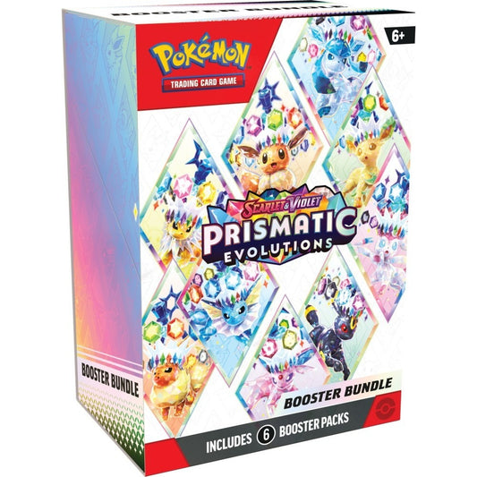 Pokemon Scarlet & Violet Prismatic Evolutions Booster Bundle Box