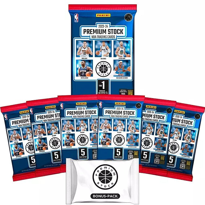 2023-24 Panini NBA Premium Stock Collectible Bundle