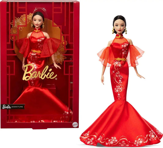 Barbie Signature Tribute Collection Qipao Dress with Plum Blossom Fashion Doll [Lunar New Year]