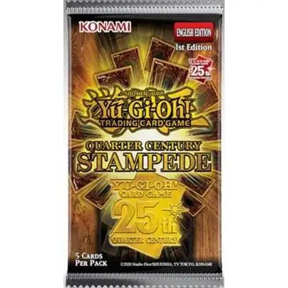 YuGiOh Quarter Century Stampede Booster Box [24 Packs]