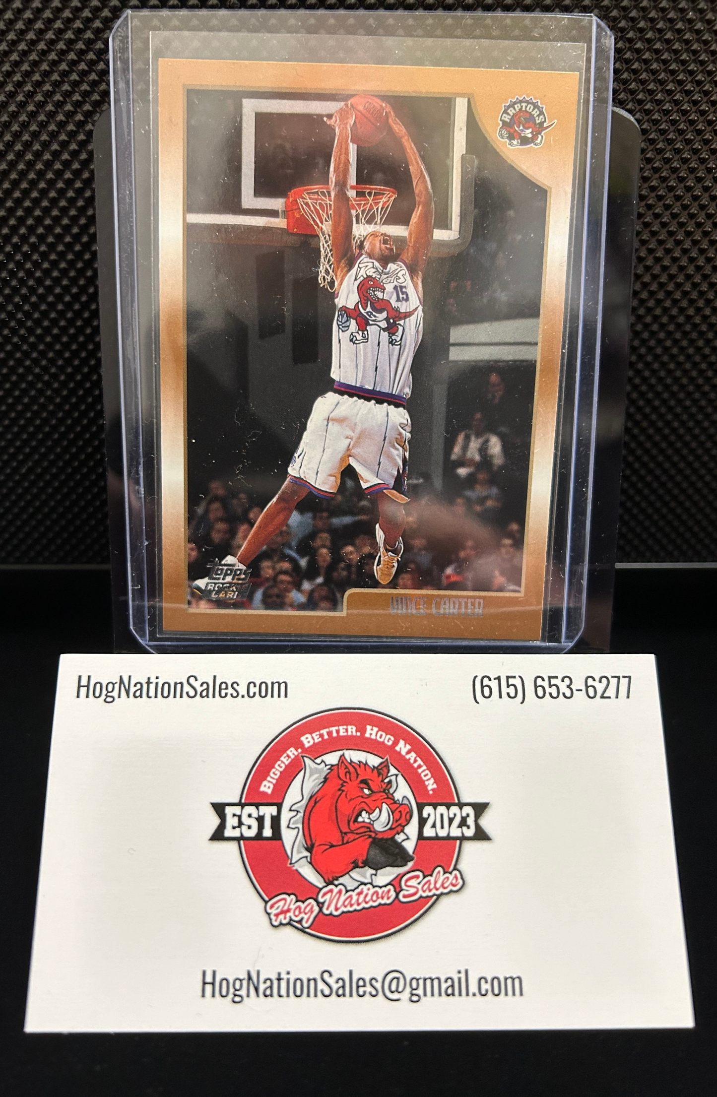 1998 Topps Vince Carter #199 Rookie Card