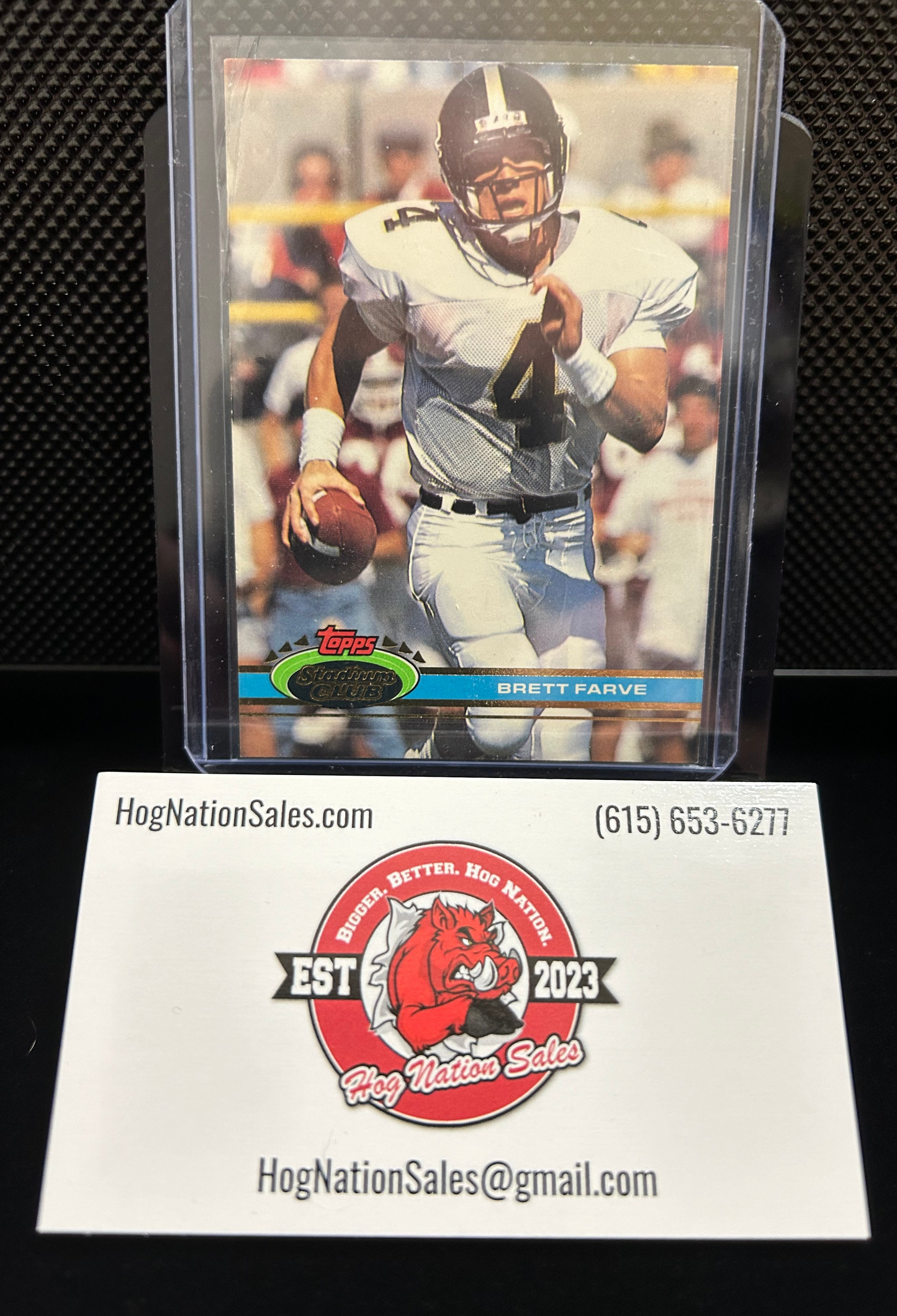 1991 Topps Stadium Club #94 Brett Favre Rookie Card