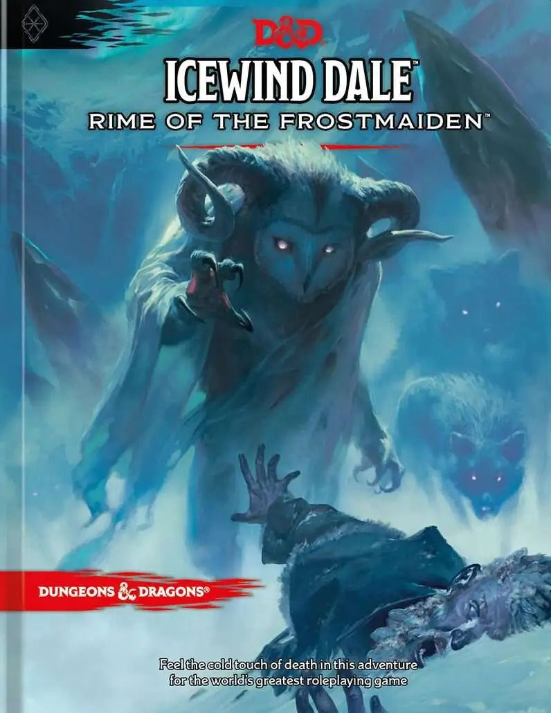 Dungeons & Dragons 5th Edition Icewind Dale: Rime of the Frostmaiden Hardcover Roleplaying Adventure [Regular Cover]