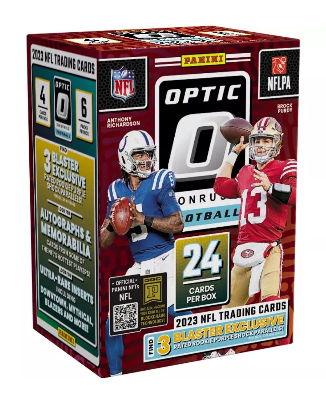 2023 Panini Donruss Optic Football Blaster Box