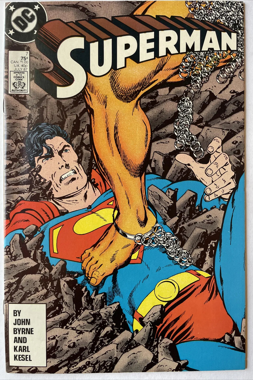 Superman #7 1st Appearance Of Rampage (1987) G/VG