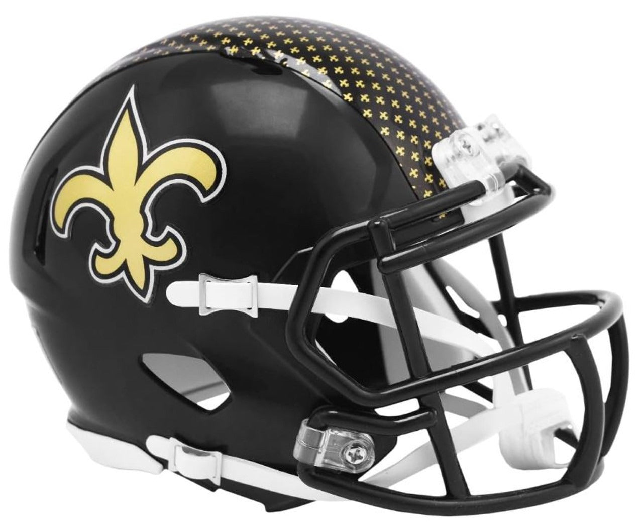 New Orleans Saints (2022) Alternate Riddell Speed Mini Helmet