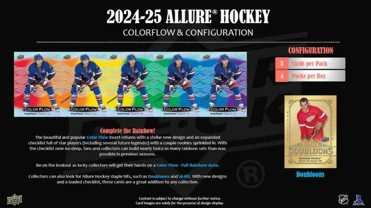 2024-25 Upper Deck Allure NHL Hockey Blaster