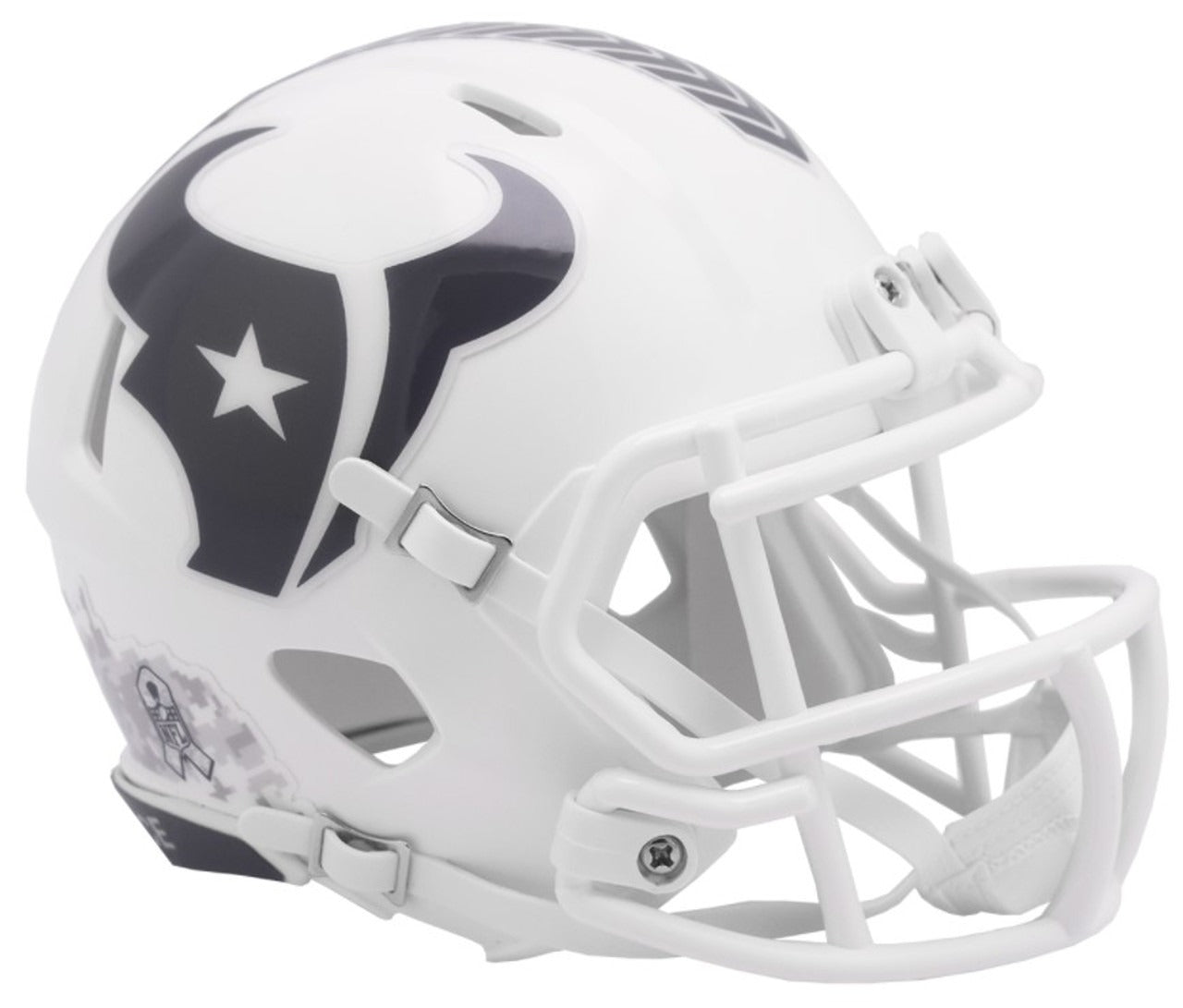 Houston Texans 2024 NFL Salute to Service Riddell Speed Mini Helmet