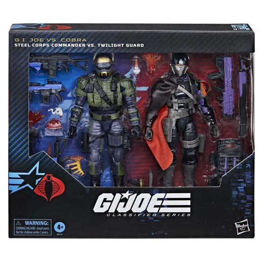 GI Joe Classified Series Steel Corps Commander Vs. Twilight Guard Exclusive Action Figure 2-Pack