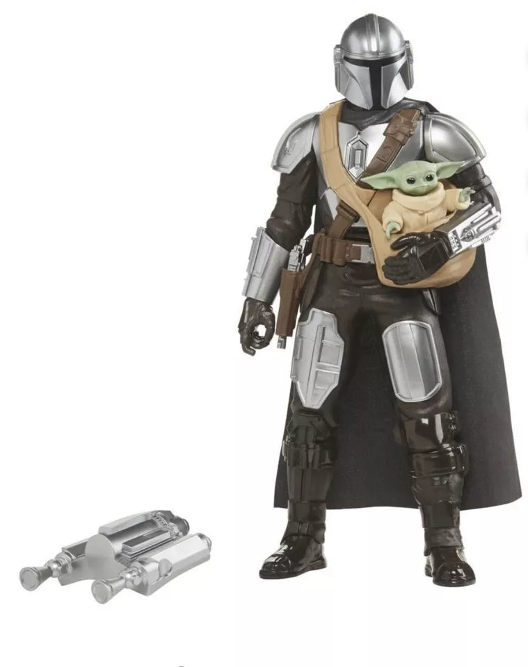 Star Wars Galactic Action The Mandalorian & Grogu Electronic Talking Figure