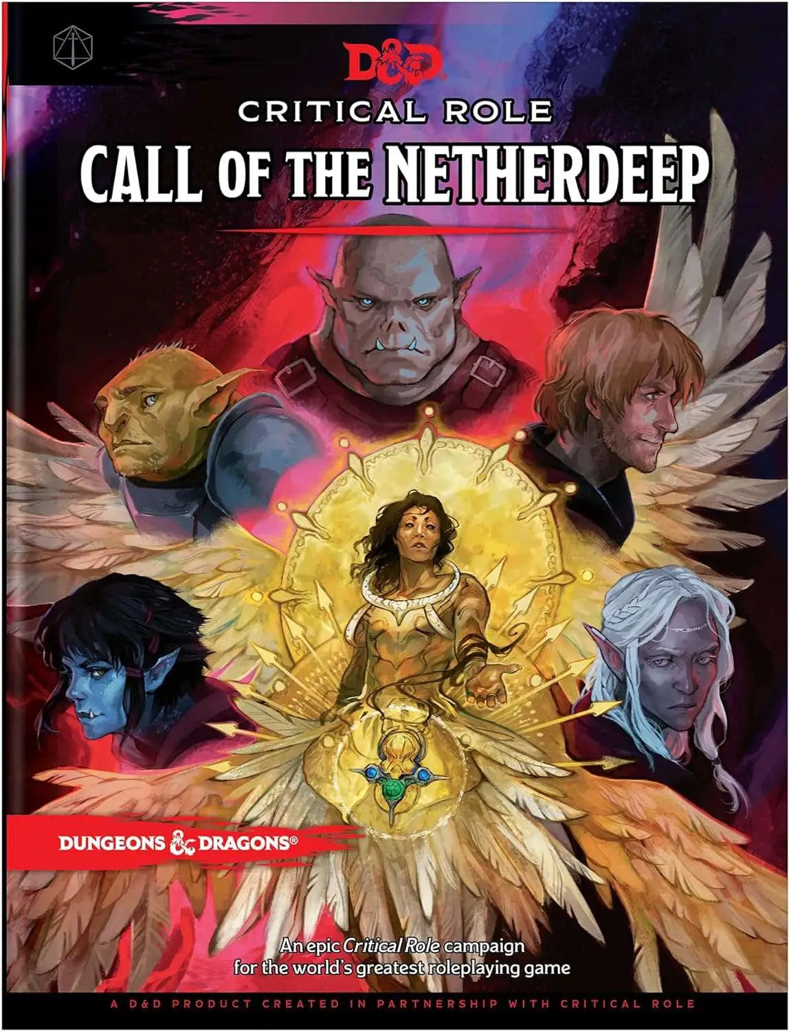 Dungeons & Dragons 5th Edition Critical Role Call of the Netherdeep Hardcover Roleplaying Adventure