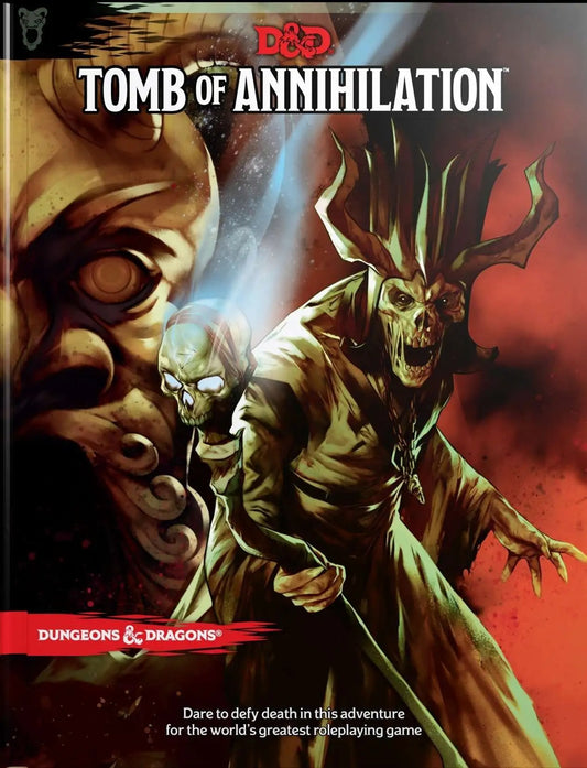 Dungeons & Dragons 5th Edition Tomb of Annihilation Hardcover Roleplaying Book