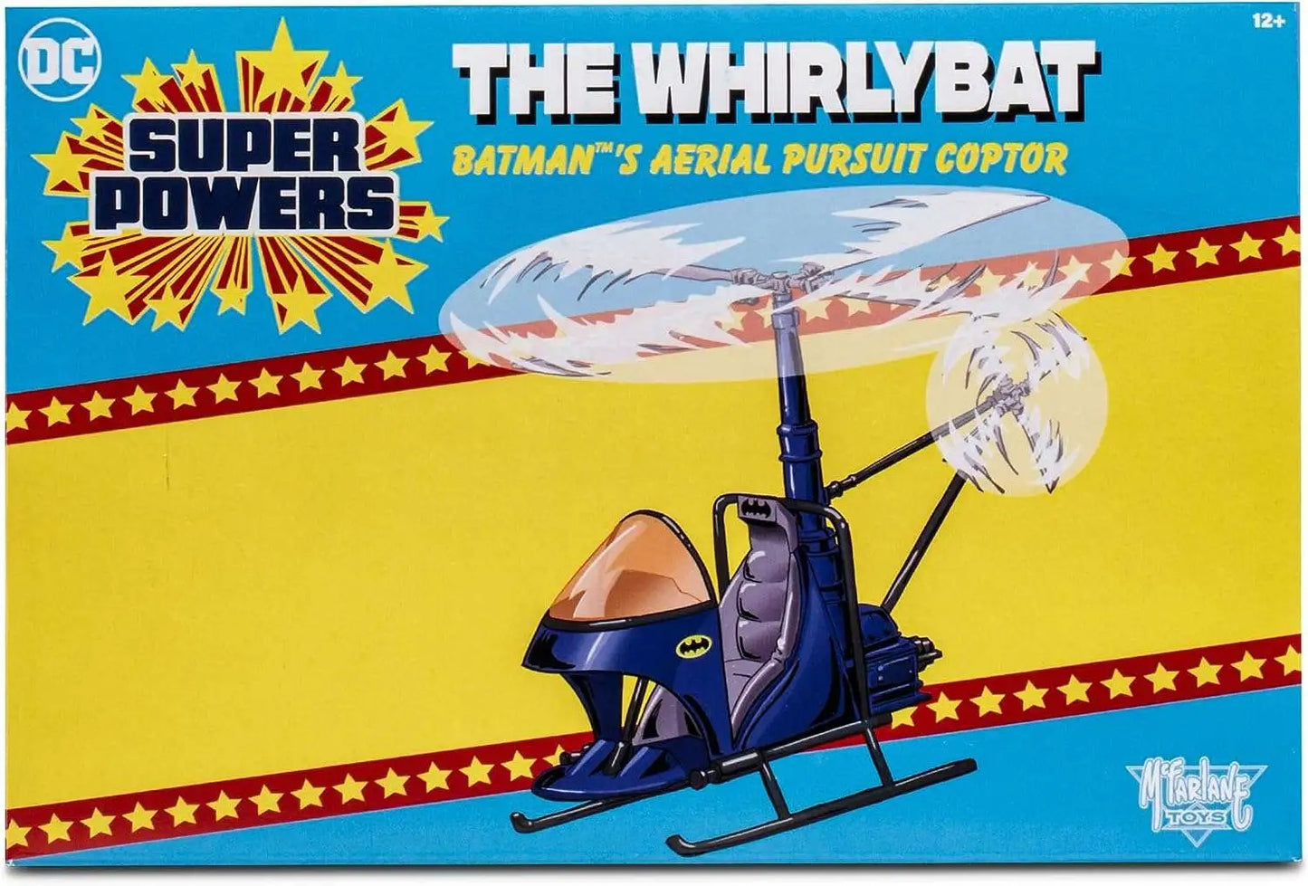 McFarlane Toys DC Direct Super Powers The Whirlybat 4.5-Inch Vehicle [Batman's Aerial Pursuit Copter]