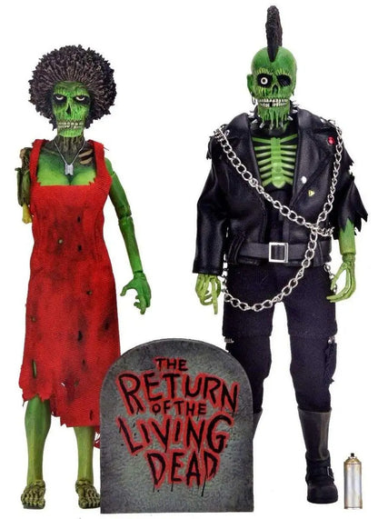 NECA Return of the Living Dead Zombies "Trash" & "Suicide" Clothed Action Figure 2-Pack